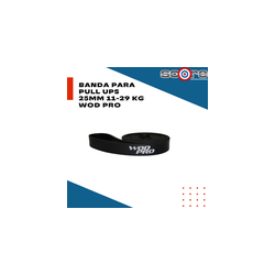Banda para pull ups 25mm 11-29 kg Wod Pro,Banda para pull ups 25mm 11-29 kg Wod Pro