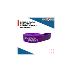 Banda para pull ups 35mm 15-39 kg Wod Pro,Banda para pull ups 35mm 15-39 kg Wod Pro