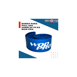 Banda para pull ups 64mm 29-79 kg Wod Pro,Banda para pull ups 64mm 29-79 kg Wod Pro