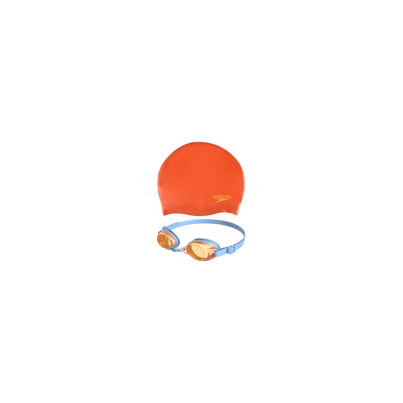 Set de natación goggles y gorra Speedo Jet junior,Set de natación goggles y gorra Speedo Jet junior