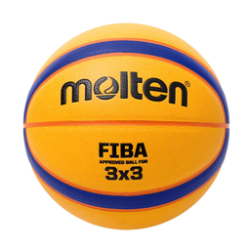 Balón de baloncesto Molten 3x3 B33T5000 #6 piel sintética,Balón de baloncesto Molten 3x3 B33T5000 #6 piel sintética
