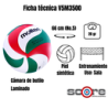 Balón de voleibol Molten V5M3500 #5,Balón de voleibol Molten V5M3500 #5