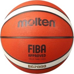 Balón de baloncesto Molten B6G2000 #6 hule natural,Balón de baloncesto Molten B6G2000 #6 hule natural