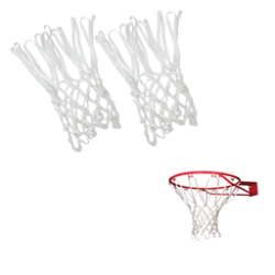 Par de Redes de basquetbol hilo macrame 4 mm 429 RDR,Par de Redes de basquetbol hilo macrame 4 mm 429 RDR