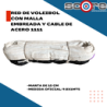 Red de voleibol reforzada con lona y cable de acero 1111 RDR,Red de voleibol reforzada con lona y cable de acero 1111 RDR