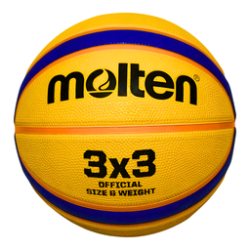 Balón de baloncesto Molten 3x3 B33T2010 #6 deep channnel hule natural,Balón de baloncesto Molten 3x3 B33T2010 #6 deep channnel h