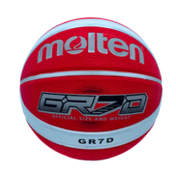 Balón de baloncesto Molten BGRX7D #7 Deep Channel hule natural,Balón de baloncesto Molten BGRX7D #7 Deep Channel hule natural