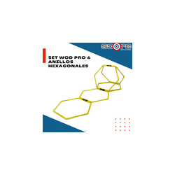 Set Wod Pro 6 Anillos Hexagonales,Set Wod Pro 6 Anillos Hexagonales