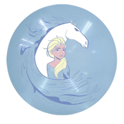 Pelota Payaso Disney Princesas 8.5",Pelota Payaso Disney Princesas 8.5"