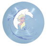 Pelota Payaso Disney Princesas 8.5",Pelota Payaso Disney Princesas 8.5"