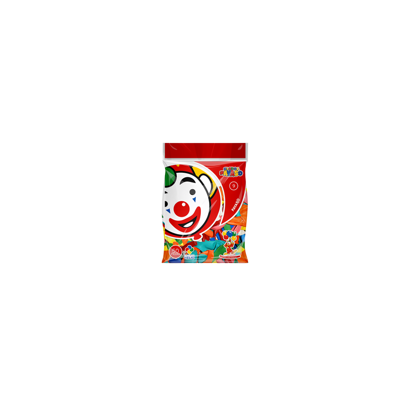 Pack 50 globos Payaso Decorator No. 9,Pack 50 globos Payaso Decorator No. 9