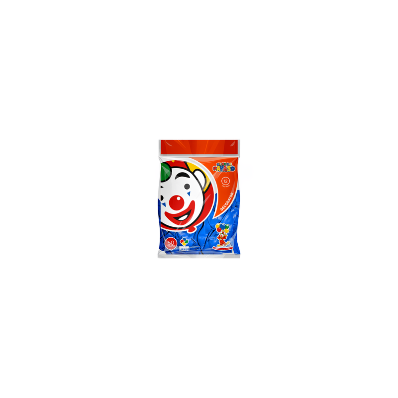 Pack 50 globos Payaso Decorator No. 12,Pack 50 globos Payaso Decorator No. 12