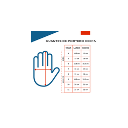 Guantes para portero Keepa Leyenda básico infantiles,Guantes para portero Keepa Leyenda básico infantiles
