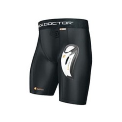 Short de compresión con concha protectora 221 Shock Doctor,Short de compresión con concha protectora 221 Shock Doctor