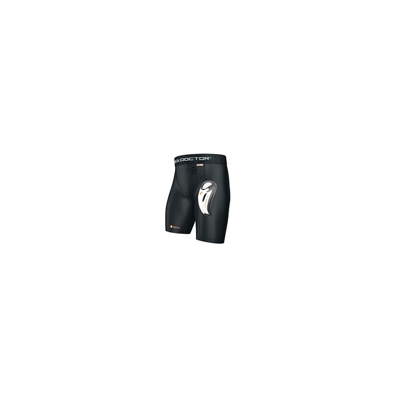 Short de compresión con concha protectora 221 Shock Doctor,Short de compresión con concha protectora 221 Shock Doctor