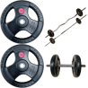 Par de discos estándar 10 kg recubiertos Wod Pro,Par de discos estándar 10 kg recubiertos Wod Pro