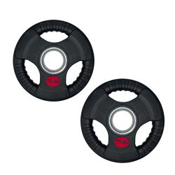 ​Par de discos de acero recubiertos 2.5 kg 2" Wod Pro,​Par de discos de acero recubiertos 2.5 kg 2" Wod Pro