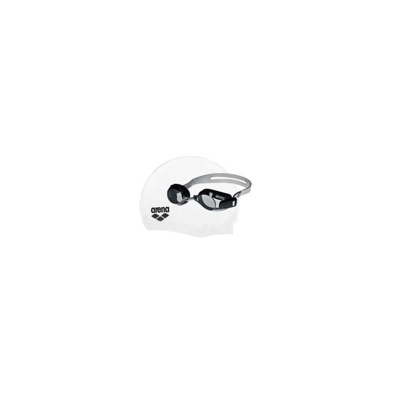 Set de natación gorra y goggles Arena Adulto Unisex,Set de natación gorra y goggles Arena Adulto Unisex