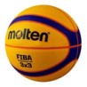 Balón de baloncesto Molten 3x3 B33T5000 #6 piel sintética,Balón de baloncesto Molten 3x3 B33T5000 #6 piel sintética