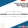 Barra Olímpica sellada 2.2 mts 20 kg 1000 lb Wod Pro,Barra Olímpica sellada 2.2 mts 20 kg 1000 lb Wod Pro