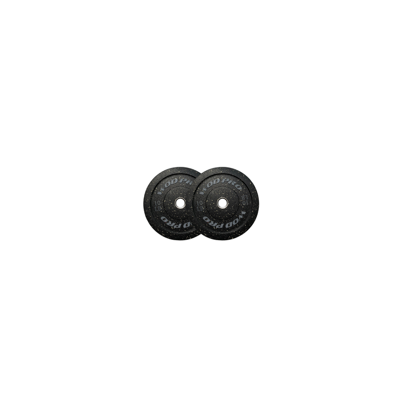 ​Par de bumpers hi-temp 10 libras Wod Pro,​Par de bumpers hi-temp 10 libras Wod Pro