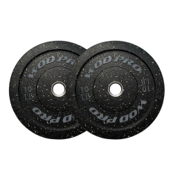 ​Par de bumpers hi-temp 10 libras Wod Pro,​Par de bumpers hi-temp 10 libras Wod Pro