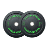 ​Par de bumpers hi-temp 15 libras Wod Pro,​Par de bumpers hi-temp 15 libras Wod Pro