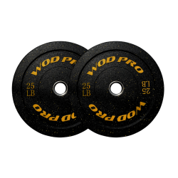 ​Par de bumpers hi-temp 25 libras Wod Pro,​Par de bumpers hi-temp 25 libras Wod Pro