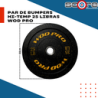 ​Par de bumpers hi-temp 25 libras Wod Pro,​Par de bumpers hi-temp 25 libras Wod Pro