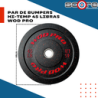 ​Par de bumpers hi-temp 45 libras Wod Pro,​Par de bumpers hi-temp 45 libras Wod Pro