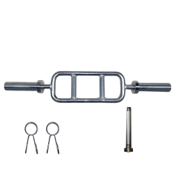 ​Barra Wod Pro Olímpica Romana para Tricep con bujes,​Barra Wod Pro Olímpica Romana para Tricep con bujes