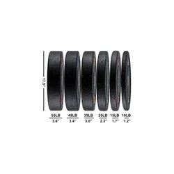 ​Paquete 260 libras bumper hi-temp Wod Pro,​Paquete 260 libras bumper hi-temp Wod Pro