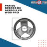 Par de discos de acero 5 kg Wod Pro,Par de discos de acero 5 kg Wod Pro