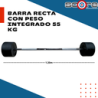 Barra recta con peso integrado 55 kg,Barra recta con peso integrado 55 kg