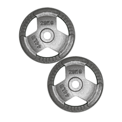 Par de discos de acero 20 kg Wod Pro,Par de discos de acero 20 kg Wod Pro