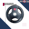 Par de discos estándar 2.5 kg recubiertos Wod Pro,Par de discos estándar 2.5 kg recubiertos Wod Pro