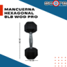 Par de mancuernas hexagonales 8 libras Wod Pro,Par de mancuernas hexagonales 8 libras Wod Pro