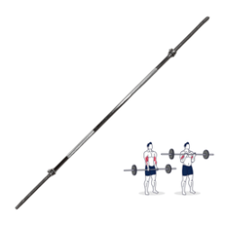 Barra estándar 1" 1.5 mts 25 mm Wod Pro,Barra estándar 1" 1.5 mts 25 mm Wod Pro