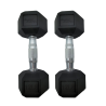 Par de mancuernas hexagonales 12 libras Wod Pro,Par de mancuernas hexagonales 12 libras Wod Pro