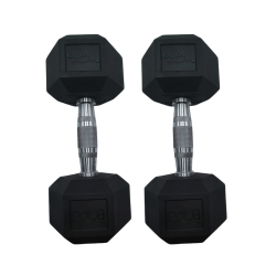 Par de mancuernas hexagonales 20 libras Wod Pro,Par de mancuernas hexagonales 20 libras Wod Pro