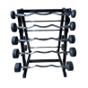 Barras de peso integrado 10 pzas con rack Wod Pro,Barras de peso integrado 10 pzas con rack Wod Pro