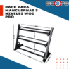 Rack para mancuernas 3 niveles para 10 pares Wod Pro,Rack para mancuernas 3 niveles para 10 pares Wod Pro