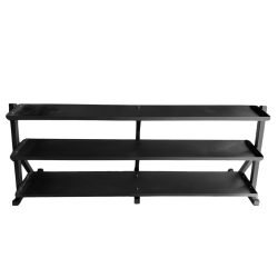 Rack para mancuernas de 5 a 80 libras 16 pares Wod Pro,Rack para mancuernas de 5 a 80 libras 16 pares Wod Pro