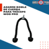 Agarre doble de cuerda para tríceps Wod Pro,Agarre doble de cuerda para tríceps Wod Pro