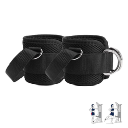Par de grilletes Wod Pro para tobillo de neopreno con agarre de tobillo,Par de grilletes Wod Pro para tobillo de neopreno con ag