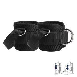 Par de grilletes Wod Pro para tobillo de neopreno con agarre de tobillo,Par de grilletes Wod Pro para tobillo de neopreno con ag
