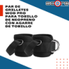 Par de grilletes Wod Pro para tobillo de neopreno con agarre de tobillo,Par de grilletes Wod Pro para tobillo de neopreno con ag