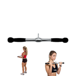 Maneral Recto para Tríceps con recubrimiento MB125 Wod Pro,Maneral Recto para Tríceps con recubrimiento MB125 Wod Pro
