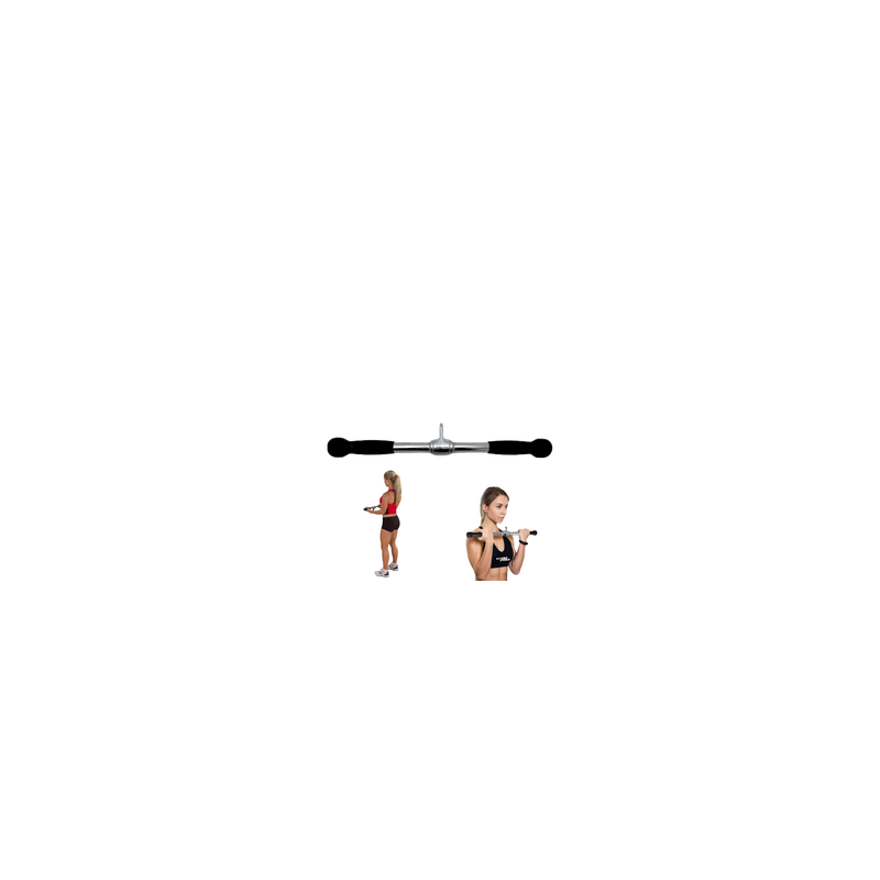 Maneral Recto para Tríceps con recubrimiento MB125 Wod Pro,Maneral Recto para Tríceps con recubrimiento MB125 Wod Pro
