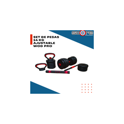Set de pesas 14 kg ajustable Wod Pro,Set de pesas 14 kg ajustable Wod Pro